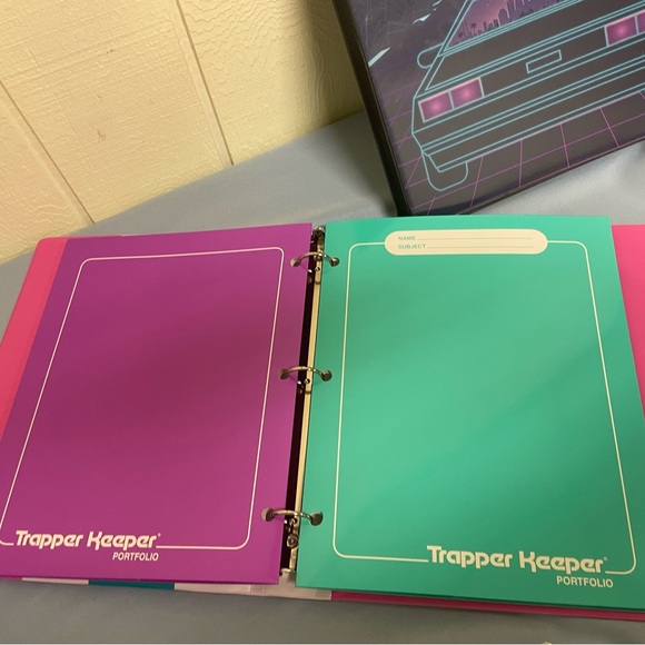 Retro Original Trapper Keeper Lot - Picture 3 of 4